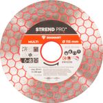 Tárcsa Strend Pro Premium, 115 mm, hatszögletű, gyémánt, vágó, multi