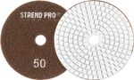 Tárcsa Strend Pro Premium P50, 100 mm, polírozó, gyémánt, tépőzáras, nedves csiszoláshoz és polírozá