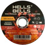 Disc Hells Bells 125x1.6x22.2mm, T41, SG-Ceramic, cutting