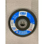 Tárcsa Tyrolit 125x22,22mm, 28A,ZA40-425, acél/rozsdamentes acél, lamellás, 2in1, Standard ***