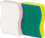 Sponge MagicHome, dish sponge, 110x70x30 mm, pack. 2 pcs