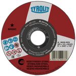 Kotuc Tyrolit 125x1,0mm, 41, A60R-BFB, nerez, Basic *