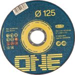 Tyrolit ONE 125x1.0mm Cutting Disc, 41, A60Q-BFO, steel/stainless steel, bucket pack 100pcs