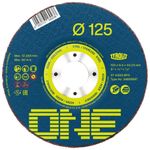 Tyrolit ONE Disc 178x6.0x22.23mm, A30Q-BFO, 2in1, Steel/Stainless Steel, Convex