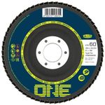 Kotuc Tyrolit ONE 125x22,23mm, ZA 60 Q-B, ocel/nerez, lamelovy, rovny