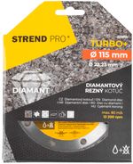 Tárcsa Strend Pro 521C, 115 mm, gyémánt, Turbo +