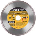 Disc Strend Pro 521B, 150 mm, diamond, continuous rim