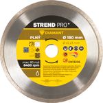Tárcsa Strend Pro 521B, 180 mm, gyémánt, tömör