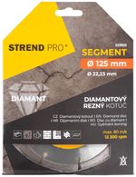 Disc Strend Pro 521A, 125 mm, diamond, segmented