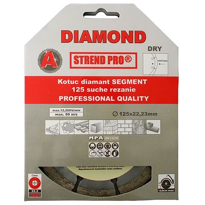 Tárcsa Strend Pro 521A, 150 mm, gyémánt, szegmentált