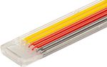 Lead Strend Pro Premium, replacement, for carpenter's pencil, marking, 6 pcs, assorted colors, 120 m