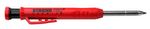 Pencil Strend Pro Premium, with clip, steel tip, carpenter's, marker with sharpener