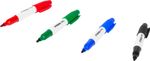 Marker Strend Pro, in plastic container, red/black/green/blue, Sellbox 72 pcs