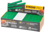 Pencil Strend Pro, mason's, 250 mm, black lead, angular, for stone, Sellbox 72 pcs