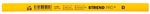 Pencil Strend Pro, 176 mm, red lead, oval, for glass and ceramics, Sellbox 72 pcs