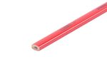 Pencil Strend Pro, carpenter's, 176 mm, angular, black lead, Sellbox 50 pcs