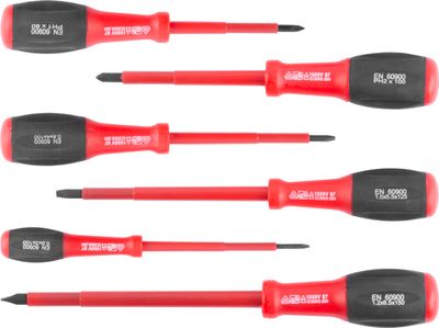 Electrician VDE screwdriver set  6 pcs Strend Pro,  1000 V
