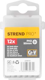 Set of bits 12 pcs Strend Pro, Cr-V/PH