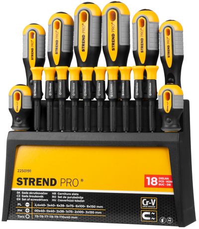 Screwdriver set 18pcs Strend Pro