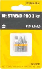Bit Strend Pro Plochý 1x6, bal. 3 ks