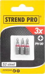 Bit Strend Pro Phillips PH 0, pack of 3 pcs