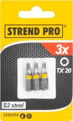 Bit Strend Pro Torx, TX 20, pack of 3 pcs