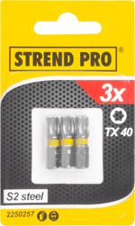 Bit Strend Pro Torx, TX 40, pack of 3 pcs