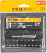 Bit Set Strend Pro EVE-12054, 21-piece, L-25 mm + bit holder