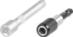 Bit Set Strend Pro EVE-12091, 34-piece, L-25 mm, S2, CrV + bit holder