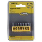 Bit készlet Strend Pro YF40518, 7 részes, S2, T 10-15-20-25, TH 4-5-6