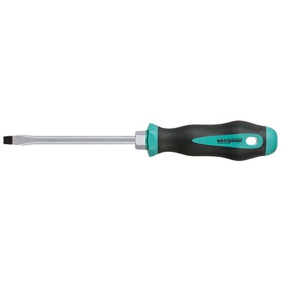 Csavarhúzó Whirlpower® 1711-4, 8.0/150 mm, hatlapfejű, lapos, S2, Szatén, DIN5264