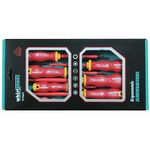 Csavarhúzó készlet Whirlpower® 102-105, villanyszerelő, 5 részes, VDE 1000, Ergonomic