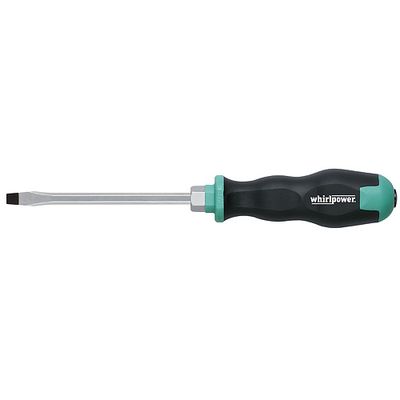 Csavarhúzó Whirlpower® 951-5, 10.0/200 mm, hatlapfejű, lapos, S2, Szatén, DIN5264