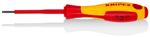 Csavarhúzó KNIPEX 98 20 25, 177 mm, PL 2.5 mm, VDE 1000V