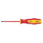 Csavarhúzó Strend Pro CX547A, VDE 1.0x5.5x125 mm, lapos, villanyszerelő