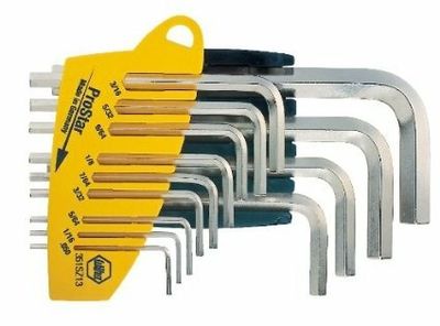 Sada Wiha 351 SZ13, ProStar®, 1/20"-3/8", 13 dielna, HEX