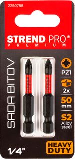 Bit Strend Pro Premium Pozidriv, PZ 1, csomag 2 db