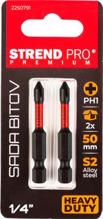 Bit Strend Pro Premium Phillips, PH 1, pack of 2 pcs