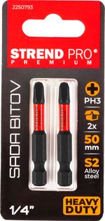 Bit Strend Pro Premium Phillips, PH 3, pack of 2 pcs
