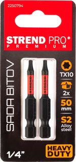 Bit Strend Pro Premium Torx, T 10, csomag 2 db