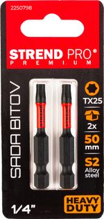 Bit Strend Pro Premium Torx, T 25, csomag 2 db