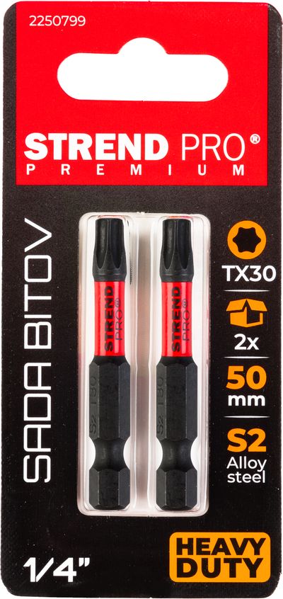 Bit Strend Pro Premium Torx, T 30, pack of 2 pcs