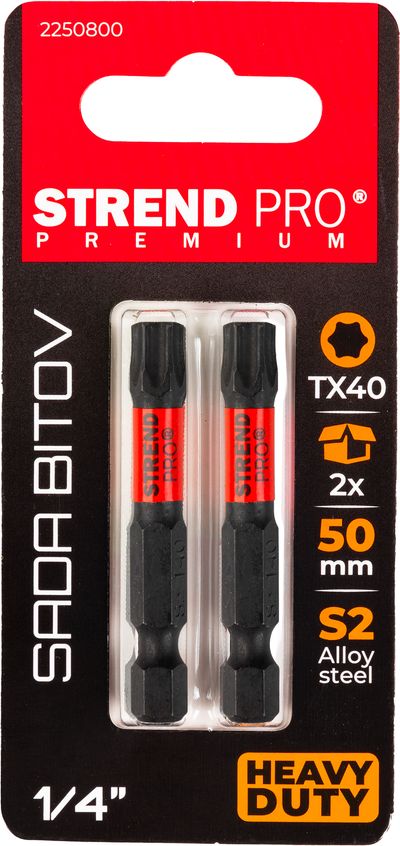 Bit Strend Pro Premium Torx, T 40, pack of 2 pcs