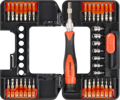 Sada skrutkovačov Strend Pro Premium, 37 dielna, torx + ploché + Phillips