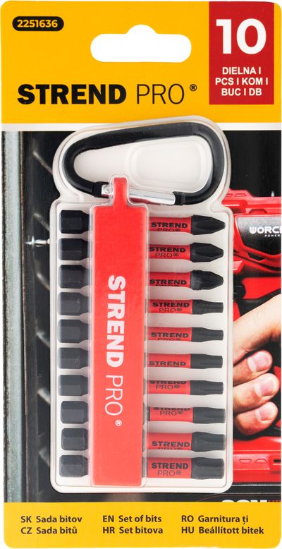 Bit Set Strend Pro Premium, 10-piece