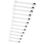 STANLEY® STMT82847-0 12 részes racsnis kulcs készlet