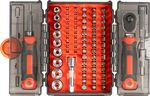 Screwdriver Strend Pro, 1-ratchet, 78-piece set