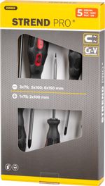 Screwdriver Set Strend Pro SD9962, 5-piece, flat + Pozidriv