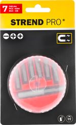 Bit Set Strend Pro BS2547, 7-piece + bit holder