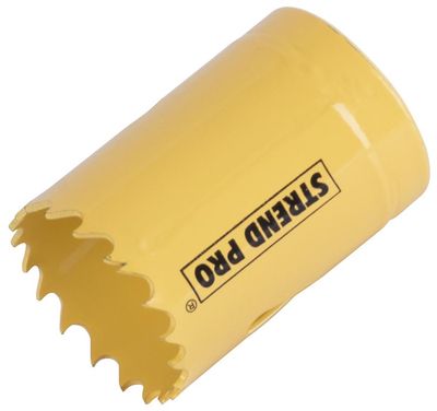 Lyukfúró Strend Pro BHS44, 35 mm, M3 Bi-metal, fém lyukfúró, fűrész típusú
